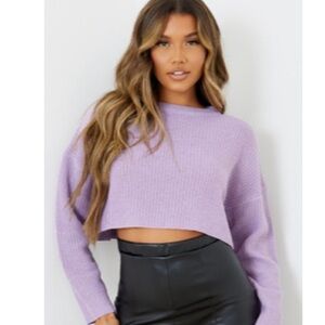 PURPLE PRETTYLITTLETHING SWEATER